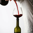 1X(Barware Transparent Direct To Drinking Wine Decanter Glass Cup Packed In