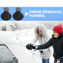 2pcs Magical Car Windshield Ice Snow Removers Cone Shaped Shovel Funnel Tool
