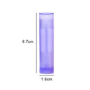 10pcs Purple Lipstick Empty Tube Wax Tube Lipstick DIY Lipstick Tube Cosmet