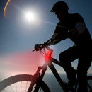 5LED USB Rechargeable Bicycle Rear Light Waterproof 3 Modes Taillight Lamp