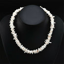 White Puka Shell Necklace Surfer Beach Holidays Gift Hippy Boho Gift Choker H7