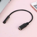 DC Power Cable DC5.5x2.1mm Female Cord for Microsoft Surface Pro 1/2/RT