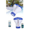 Pool Chlorine Automatic Dispenser 5" w/ 50pcs Chlorine Tablets&Test Strips