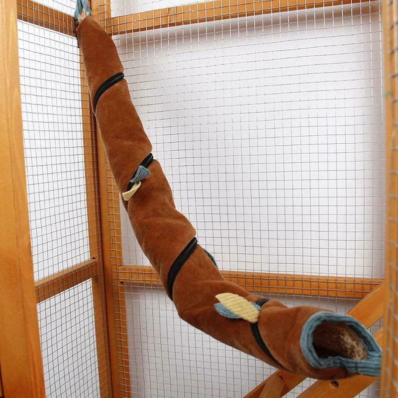 Hamster Hanging Nest Branch Shape Plush House Swing Loft Bed for Pet Supply