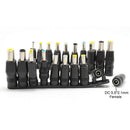 Tips Universal Jack DC 5.5mmx2.1mm Connectors Charger Converter Laptop AdapterM&