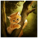 5D DIY Diamond Painting Lovely Cat Cross Stitch Embroidery Mosaic Craft Kit