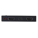 Dual HDMI & Mini DP Displayport in to 4K*2K HDMI out Switch Switcher Select