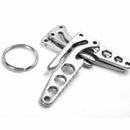 Mini Stainless Multi Tool EDC Pocket Bottle Opener Screwdriver Keychain P0C*