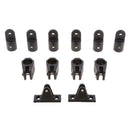 Boat Marine Nylon Fittings Hardware Fittings Set 7/8 Inch for Bow Bimini Top