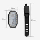 Bike Tail Light USB Rechargeable LED  Rear Light Taillight W/ 4 Mode