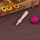 DIY Wooden Handle Felting Needles Stitch Weaving Crochet Pin Sewing Tools