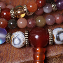 5mm Crystal Seed Bead Bracelet Handmade Colorful Cuff Bangle Fashion Jewelry