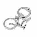 Bicycle Metal Beer Bottle Opener Bike Keychain Key Rings Wedding_Party P5O2 Y2A6