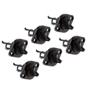 Qty-6 Universal Marine Canoe Kayak Boat Thread Drain Screw Plugs 1" Kit