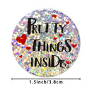 1Roll 500x Round Gift Packaging Sealing Stickers Paper Label for Christmas Party