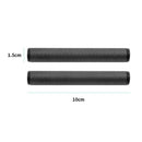Lovoski 2pcs 15mm Carbon Fiber Rod (10cm 4inch) for DSLR Rig Support System