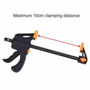 Plastic F Clamps Set 4-Piece, 100mm 4 inch Bar F Clamps Clip Grip Quick Rat