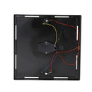 Clear Acrylic Display Case with Black Base, 8.27x8.46x10.24inch