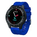 F17 Smartwatch Blood Pressure Heart Rate Monitor Fitness Tracker Blue
