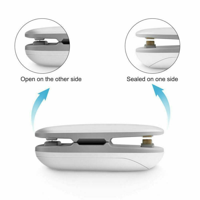 2 in 1 Mini Portable Handheld Heat Sealer for Plastic Bag Cutter and Resealer