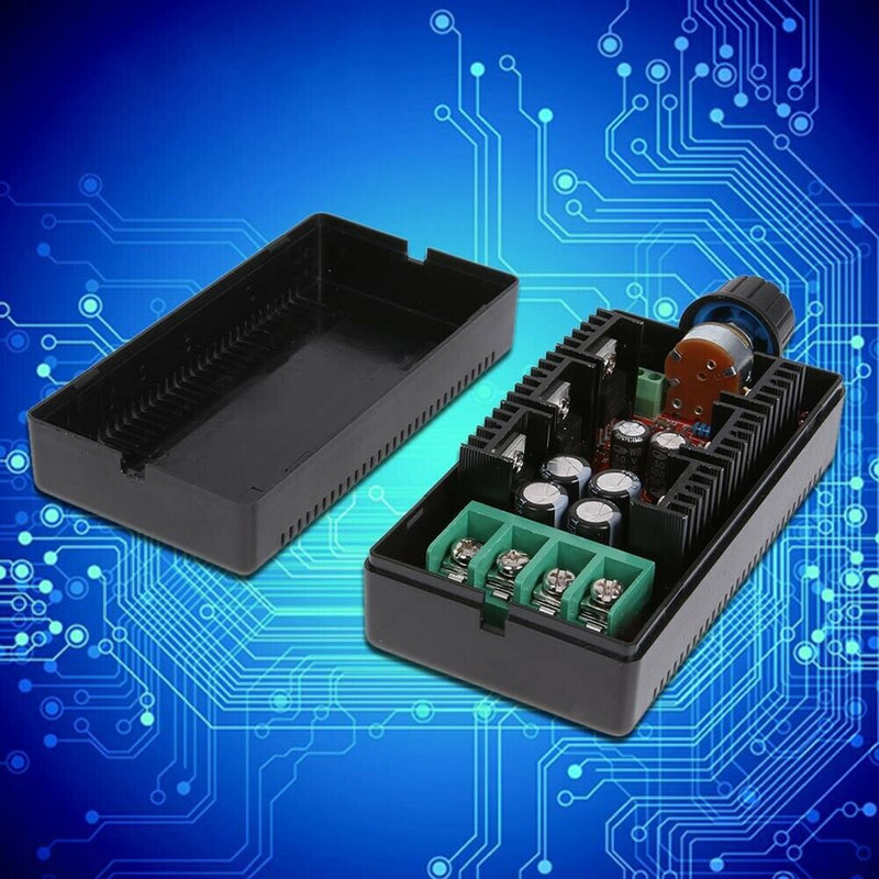 DC10-40V PWM DC Motor Speed Control Board 1600W 40A Speed Switch Support
