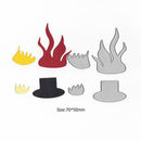 Torch DIY Cutting Dies Stencil Scrapbooking Embossing Craft Album Card Gift