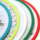 1pc Cute Portable Fans Foldable Small Round Hand Fan Cooling Pocket Color Random