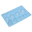 1Pc Plastic Paper Quilling Mould Half Ball Domes DIY Paper Craft Tool 13*20cm OZ