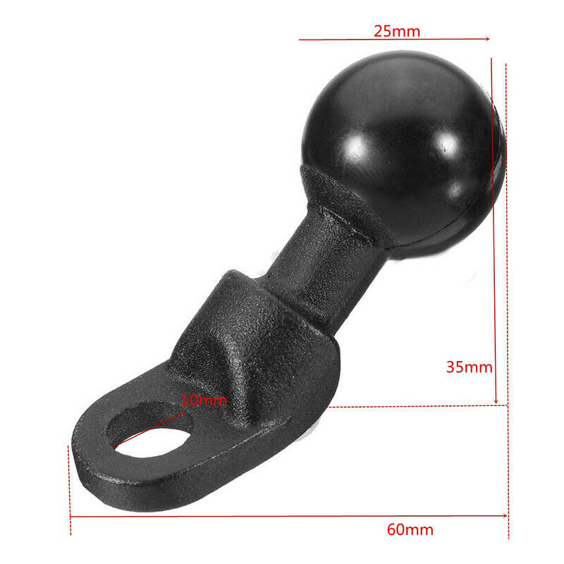 Motorcycle Universal Rearview Mirror Adapter Ball Bracket Mobile Phone Brac X7L7