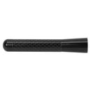 8cm Car Roof Antenna Carbon Fiber Screw Metal Stubby Mast Antenna (Black)