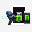 Bluetooth FM Transmitter Radio Adapter Car Kit With 5V 2.1A USB Car Player A