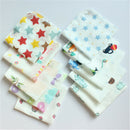 2X Baby Infant Towel 30*30cm Muslin Towel Handkerchiefs Two Layers Wipe Towel  Z
