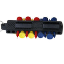 Golf Tee  Organizer Carrier With 12 Tees 2 Ball Markers Pencil Divot