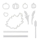 Halloween Cut Dies Paper-Cut Embossing Template for Stamps (Cutting Dies)