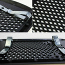 2X Black Clip on Car Sun Visor Vanity Mirror Sun-shading Cosmetic Mirror WCS