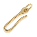 2PCS Solid Brass Keychain Key Ring Belt U Hook Wallet Chain Fob Clip