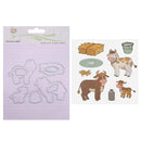 Milk Cows Stamps Metal Cutting Dies Frame Stencils Scrapbooking DIY Craft A