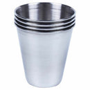 5 pcs/set Stainless Steel Cup Mug Drinking Coffee Tea Tumbler Camping Trave V3V2