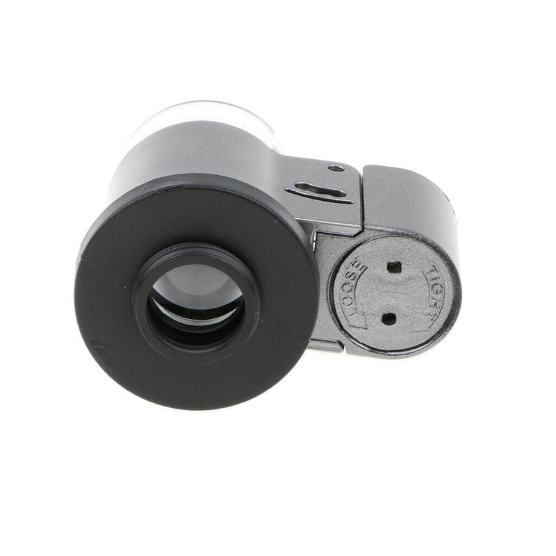 65 X Microscope Magnifier Micro Lens Optical Zoom With LED Light For Phones