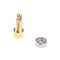 8x Pure Copper Plated Hearphone Earphone MMCX Connector Screws Nut Universal