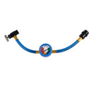 R134A Refrigerant Recharge Hose Car Air Conditioning Pressure Gauge C2O4