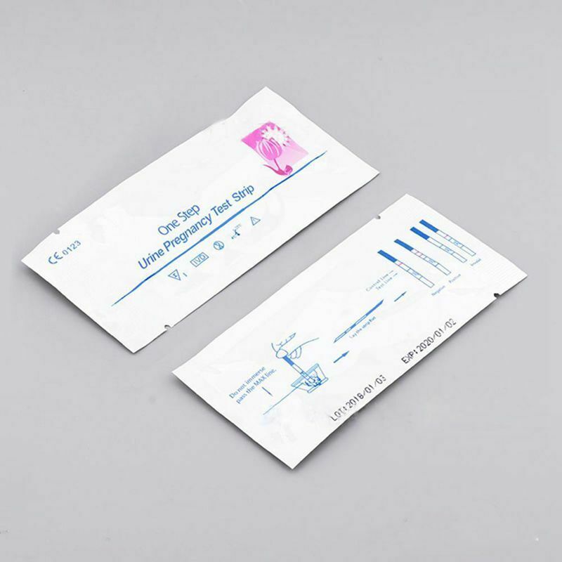 20Pcs Home Early Pregnancy Test Paper For Urine Test Ovulation Strips Hcg P Q9S5