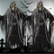 Mens Zombie Ghost Face Halloween Scream Scary Fancy CostumeRobe