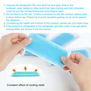 10pcs/pack Gel Sheet Summer Lower Temperature Forehead Anti Hot Cooling Patch