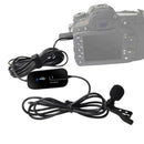 Lapel Lavalier Rechargeable Microphone Omnidirectional Condenser Microphone For