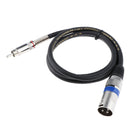 2pcs Phono RCA to XLR Adapter Plug Microphone Audio Converter Cable