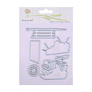 6pcs/Set DIY Car Flowers Metal Cutting Dies for Scrapbook Embossing Stencil