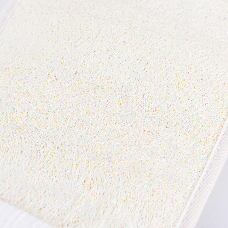 natural loofah luffa bath shower sponge body scrubber exfoliator washing glove F