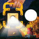 100W 2000LM USB Solar LED Work Light Rechargeable Emergency Flood Lamp with