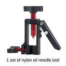 2-in-1 Bike Hydraulic Needle Insert Fitting Driver Installing with Hose Cutter